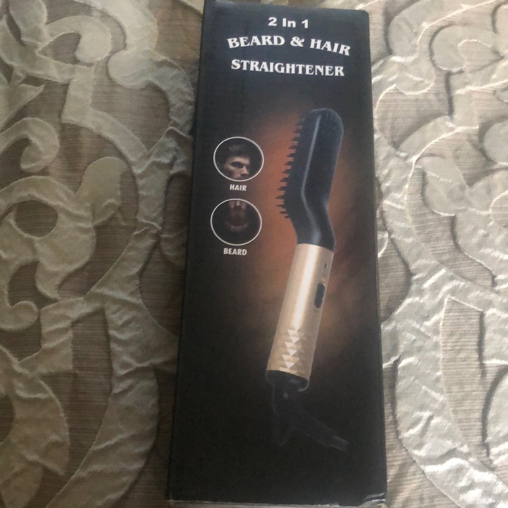 2 in 1 Beard & Hair Straightener